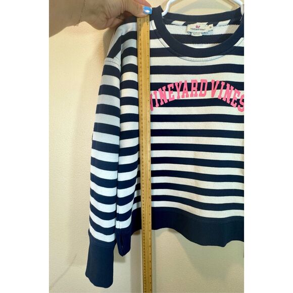 Vineyard Vines Long Sleeve Crewneck Pullover Striped Women's Sweatshirt XS - Picture 5 of 8